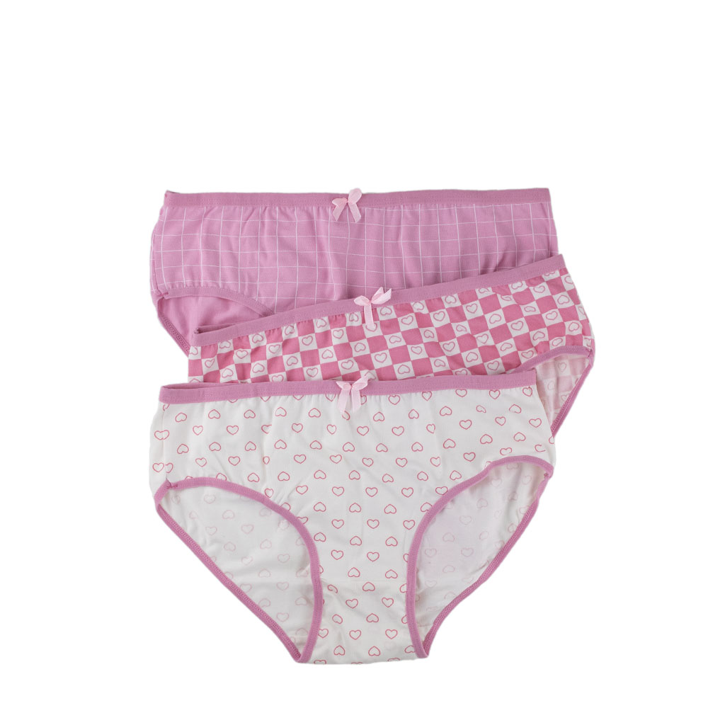 شورت زنانه بسته  سه عددی صورتی