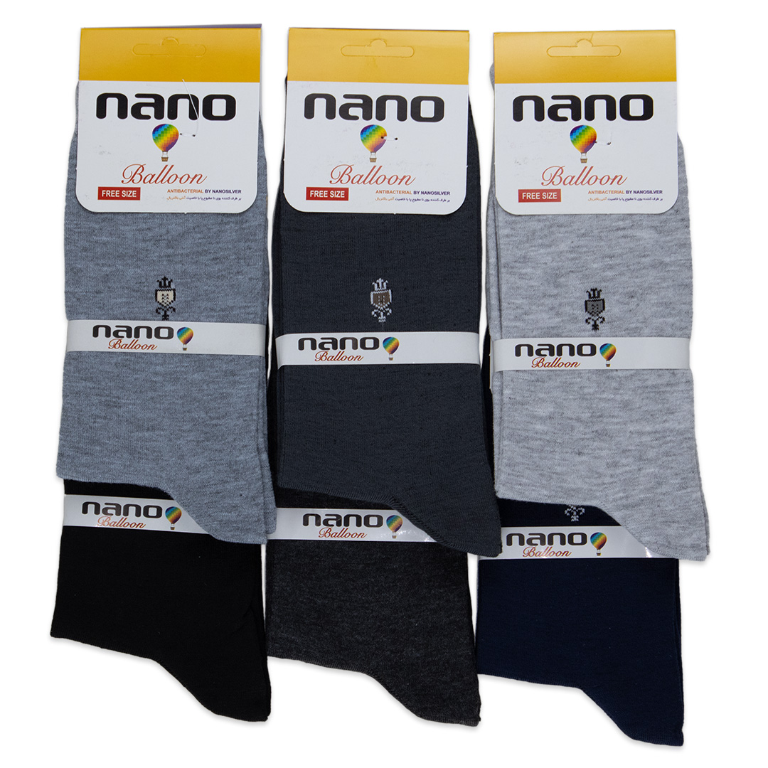 جوراب ساقدار مردانه نانو مارک بالون